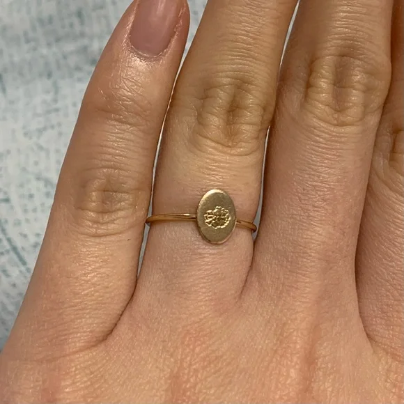 14K GF ring - size 4.5 US - Picture 3 of 5